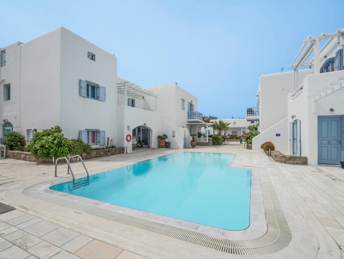オルノスMimosa Retreat Mykonosアパートメント エクステリア 写真