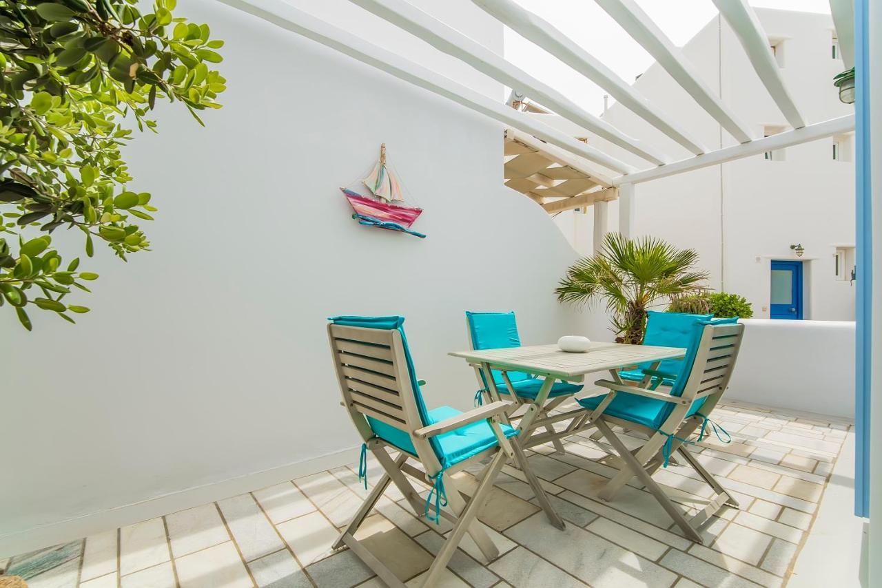 オルノスMimosa Retreat Mykonosアパートメント エクステリア 写真