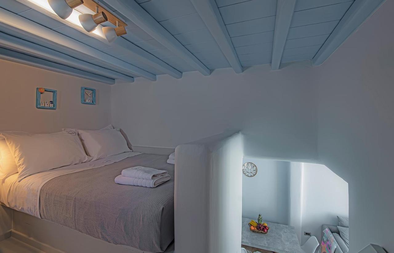 オルノスMimosa Retreat Mykonosアパートメント エクステリア 写真
