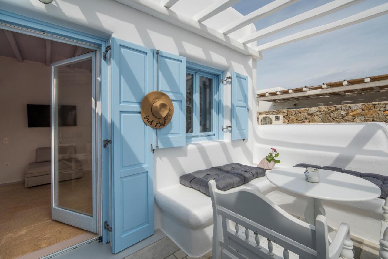 オルノスMimosa Retreat Mykonosアパートメント エクステリア 写真
