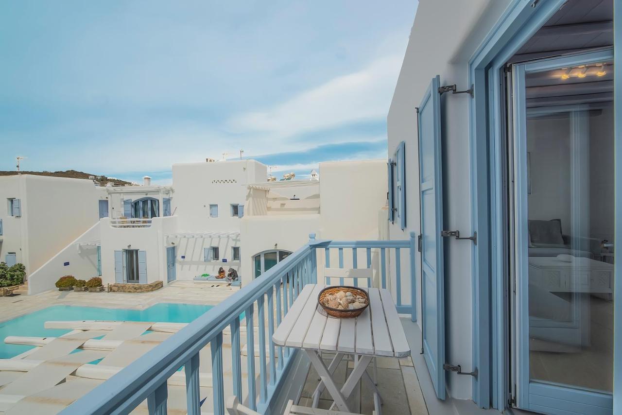 オルノスMimosa Retreat Mykonosアパートメント エクステリア 写真