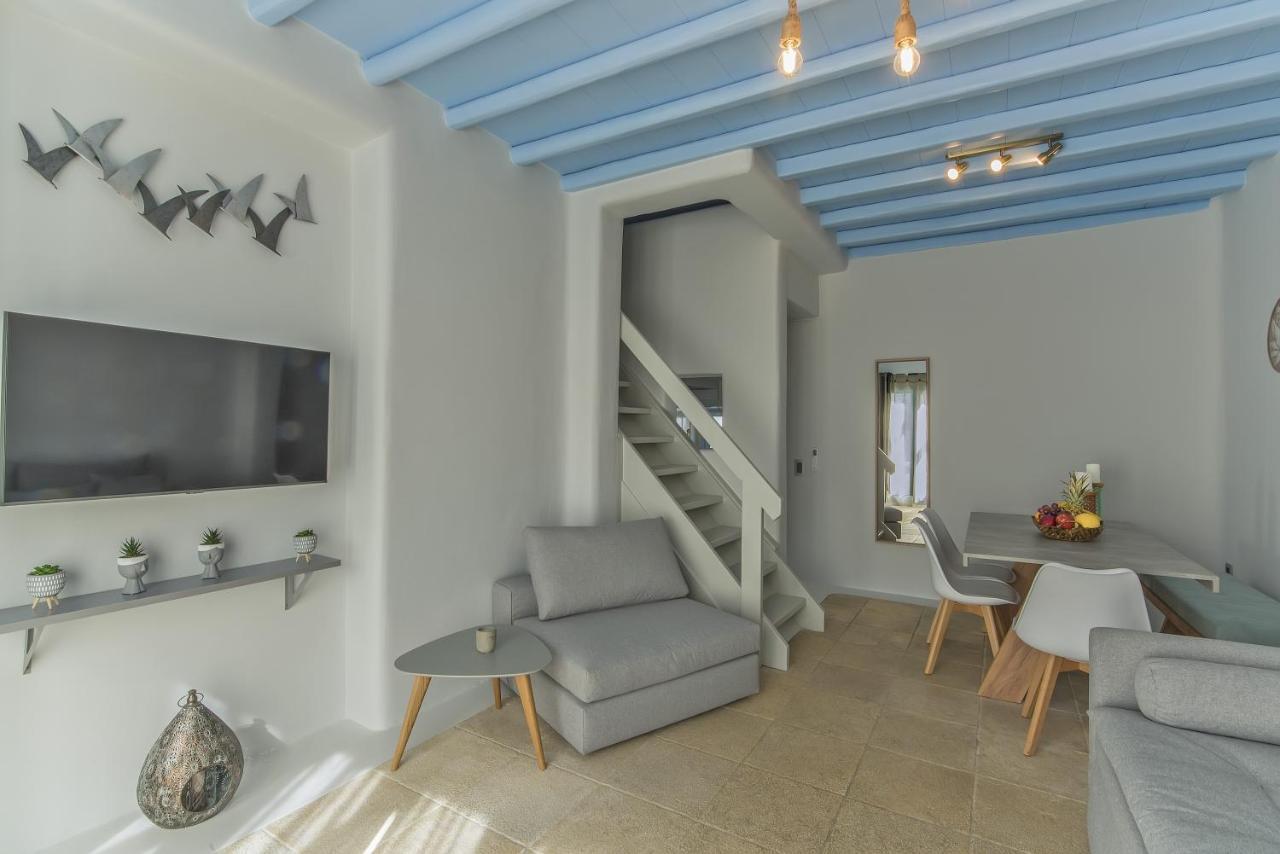 オルノスMimosa Retreat Mykonosアパートメント エクステリア 写真