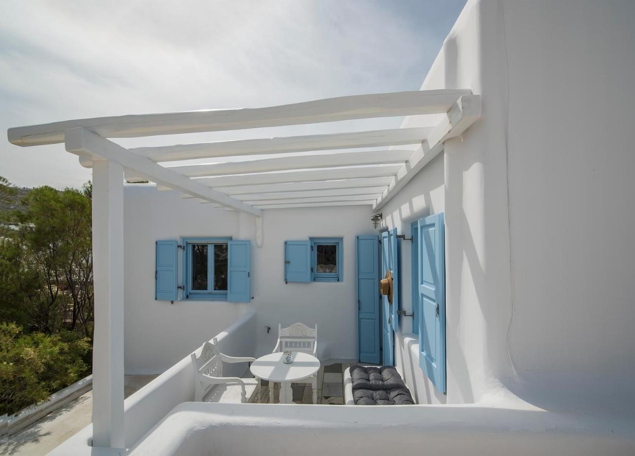 オルノスMimosa Retreat Mykonosアパートメント エクステリア 写真