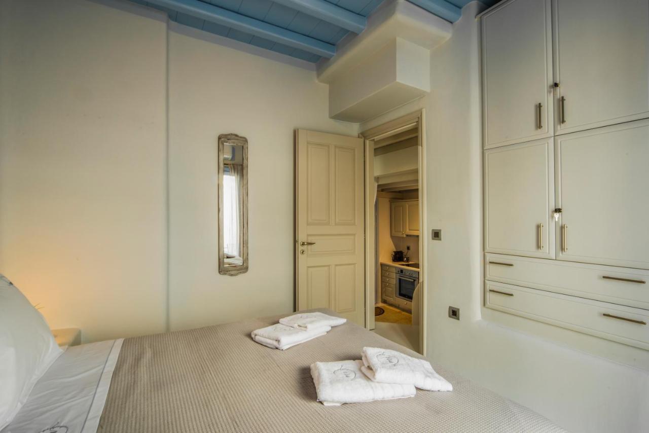 オルノスMimosa Retreat Mykonosアパートメント エクステリア 写真