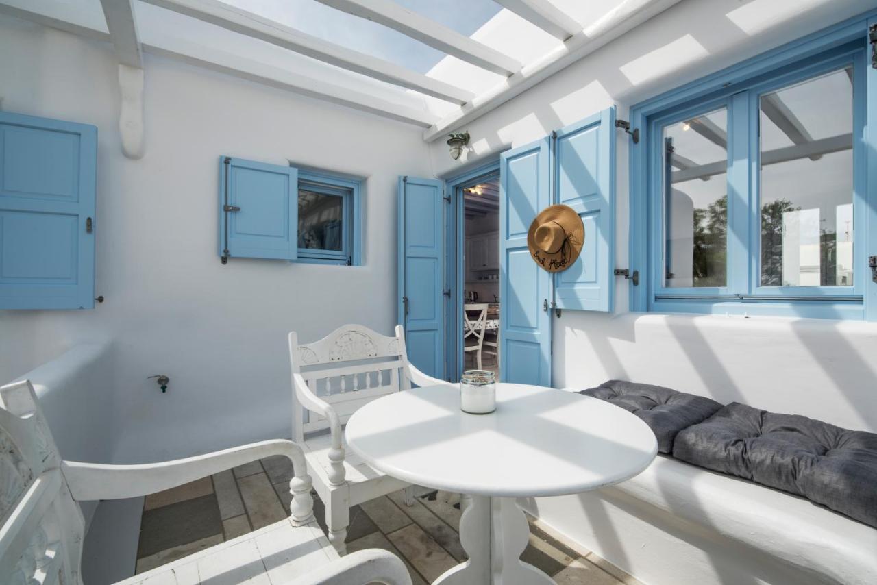 オルノスMimosa Retreat Mykonosアパートメント エクステリア 写真