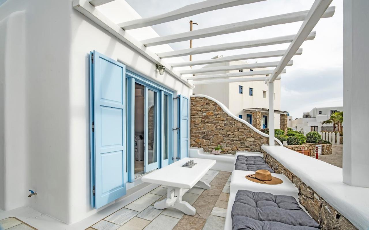 オルノスMimosa Retreat Mykonosアパートメント エクステリア 写真