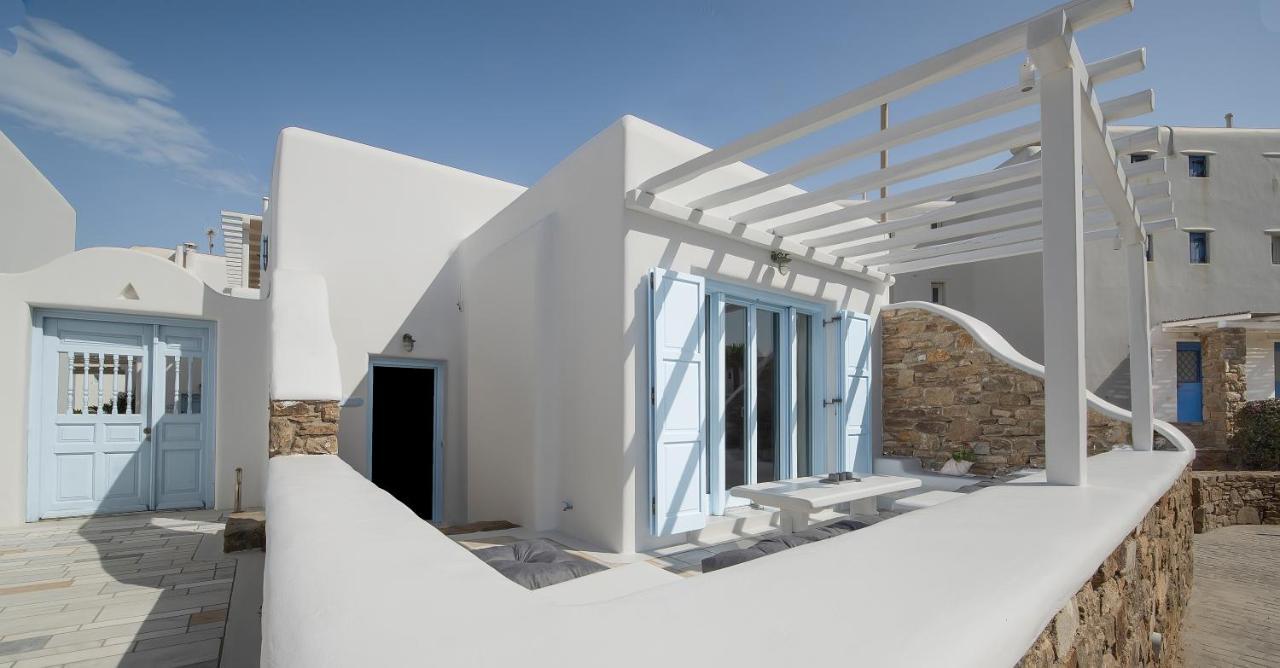 オルノスMimosa Retreat Mykonosアパートメント エクステリア 写真