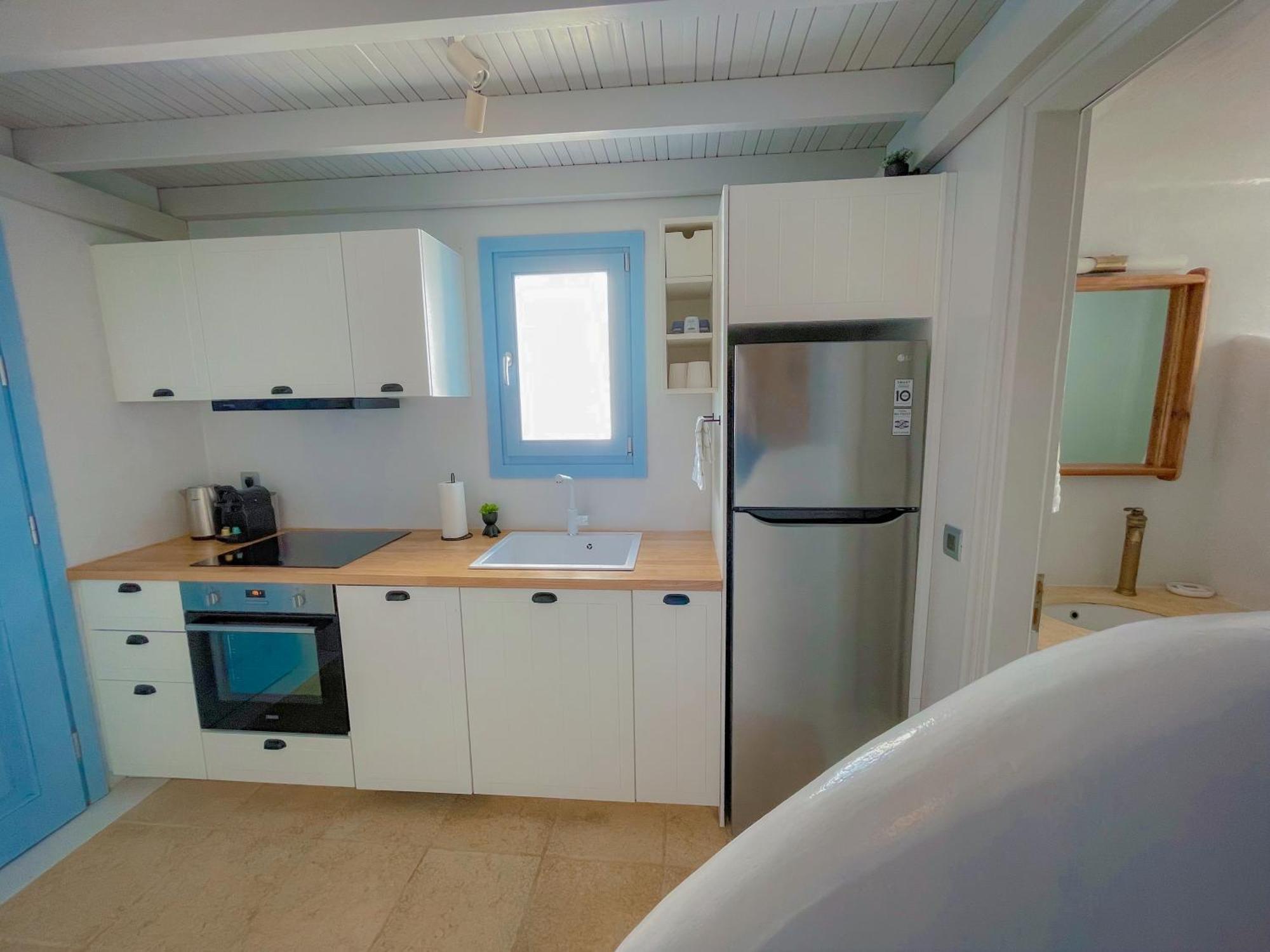 オルノスMimosa Retreat Mykonosアパートメント エクステリア 写真